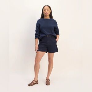 NWT Everlane The Utility Short - Navy Size 8
8